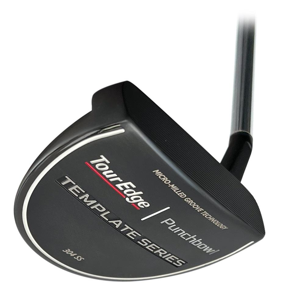 Tour Edge Template Punchbowl Black Putter - Golf Club