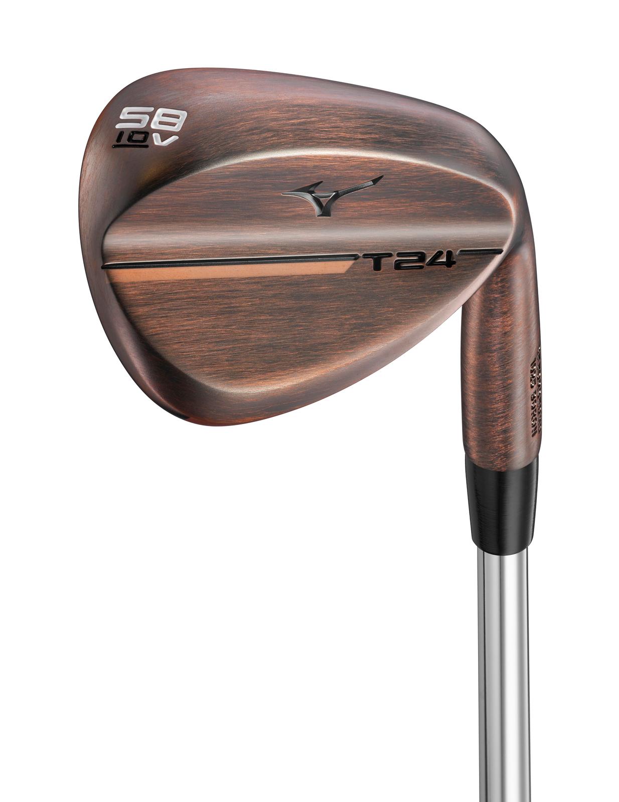 Mizuno T24 Copper V Grind Wedge - Project X LZ 115 5.5 Shaft - Lob Wedge - Right Handed - Regular Flex - Standard Length - 58 Loft - Standard Lie Angle - Men - Acceptable