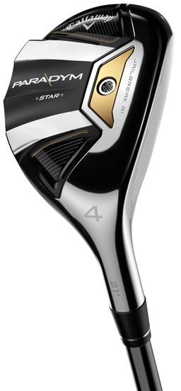 Callaway Paradym Star Hybrid - Golf Club - 4H - 21° Loft - Regular Flex - UST Mamiya Attas Speed Series 50 Shaft - Men
