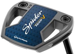 TaylorMade Spider Tour V #3 Putter - Golf Club - Left Handed - Standard - Putterflex Flex - KBS Black PVD Stepless Shaft - Men