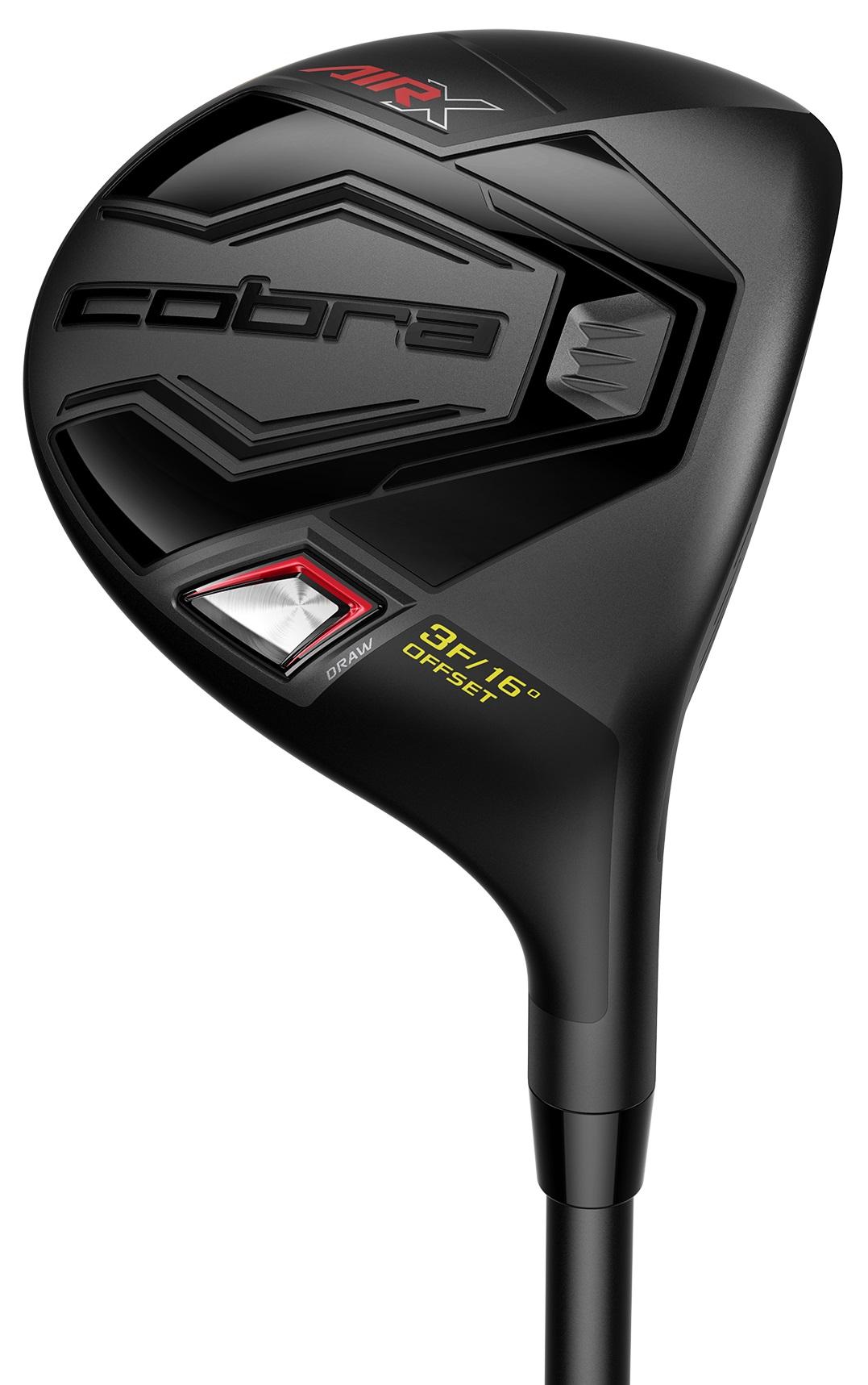 Cobra AIR X Offset Fairway Wood - Cobra Ultralite 50 Shaft - 3 Wood - Left Handed - Regular Flex - Standard Length - 16 Loft - Standard Lie Angle - Men - Good