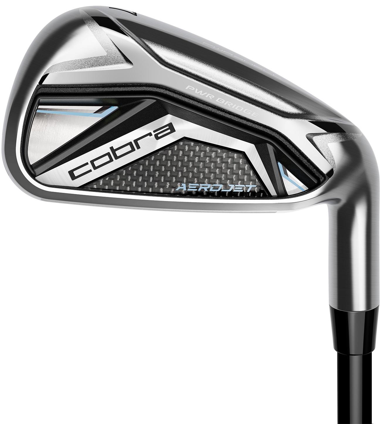 Cobra AeroJet Iron Set Women - FST KBS PGI 55 Shaft - 5 - Right Handed - Ladies Flex - Standard Length - Standard Lie Angle - Woman - Good