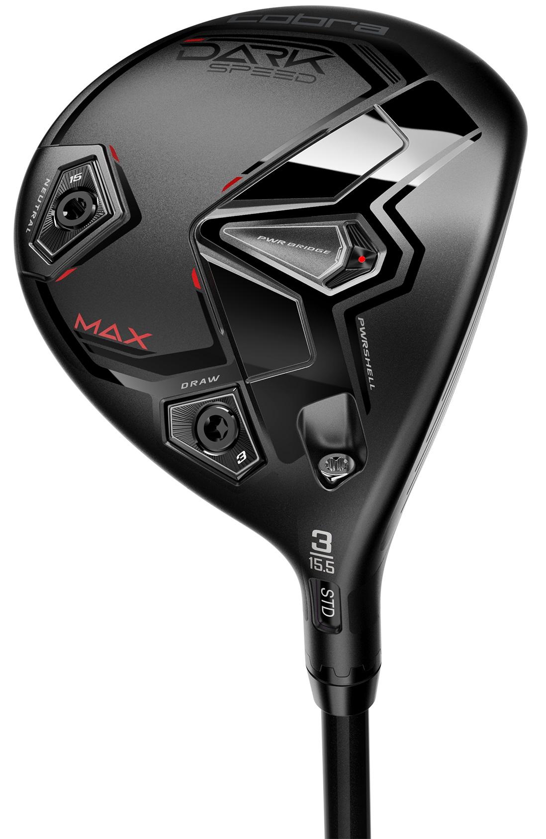 Cobra DARKSPEED MAX Fairway Wood - UST Mamiya Lin Shaft - 3 Wood - Right Handed - Senior Flex - Standard Length - 15.5 Loft - Standard Lie Angle - Men - Excellent