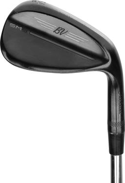 Titleist Vokey SM9 Jet Black Premium S Grind Wedge - Golf Club - Sand Wedge - 54° Loft - Regular Flex - FST KBS Tour Lite Shaft - Men