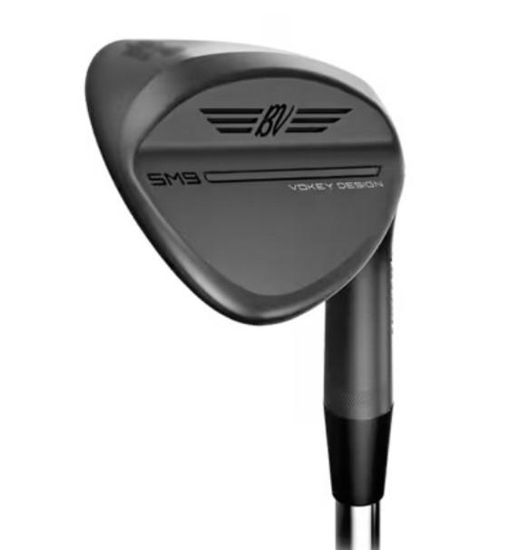 Titleist Vokey SM9 Jet Black Premium D Grind Wedge - True Temper Dynamic Gold Black S200 Shaft - Lob Wedge - Right Handed - Wedgeflex Flex - Standard Length - 58 Loft - Standard Lie Angle - Men - Good