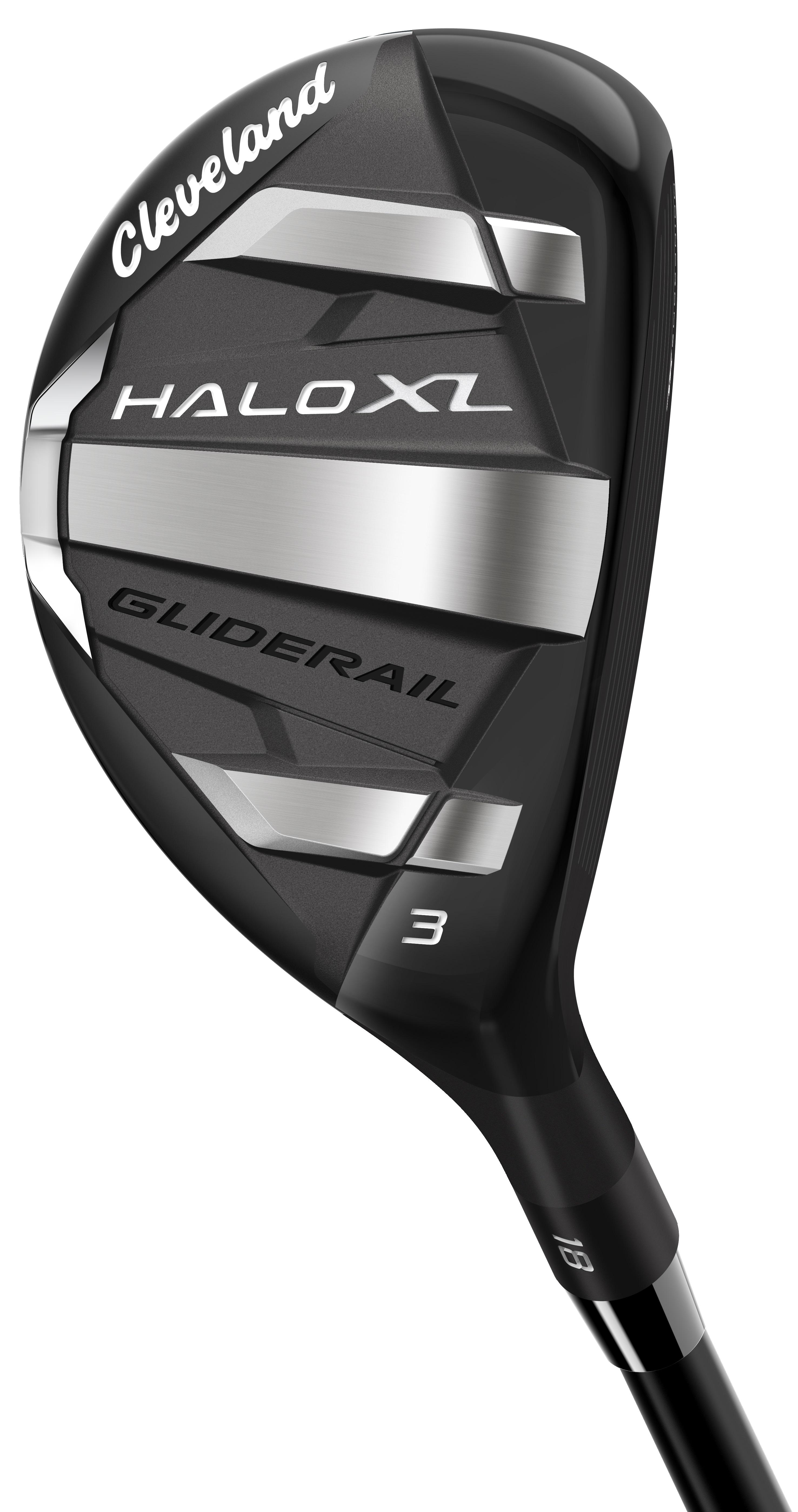 Cleveland Halo XL Hybrid - Mitsubishi Chemical Tensei AV RAW Blue Hybrid 65 Shaft - 3H - Left Handed - Stiff Flex - Standard Length - 18 Loft - Standard Lie Angle - Men - Premium