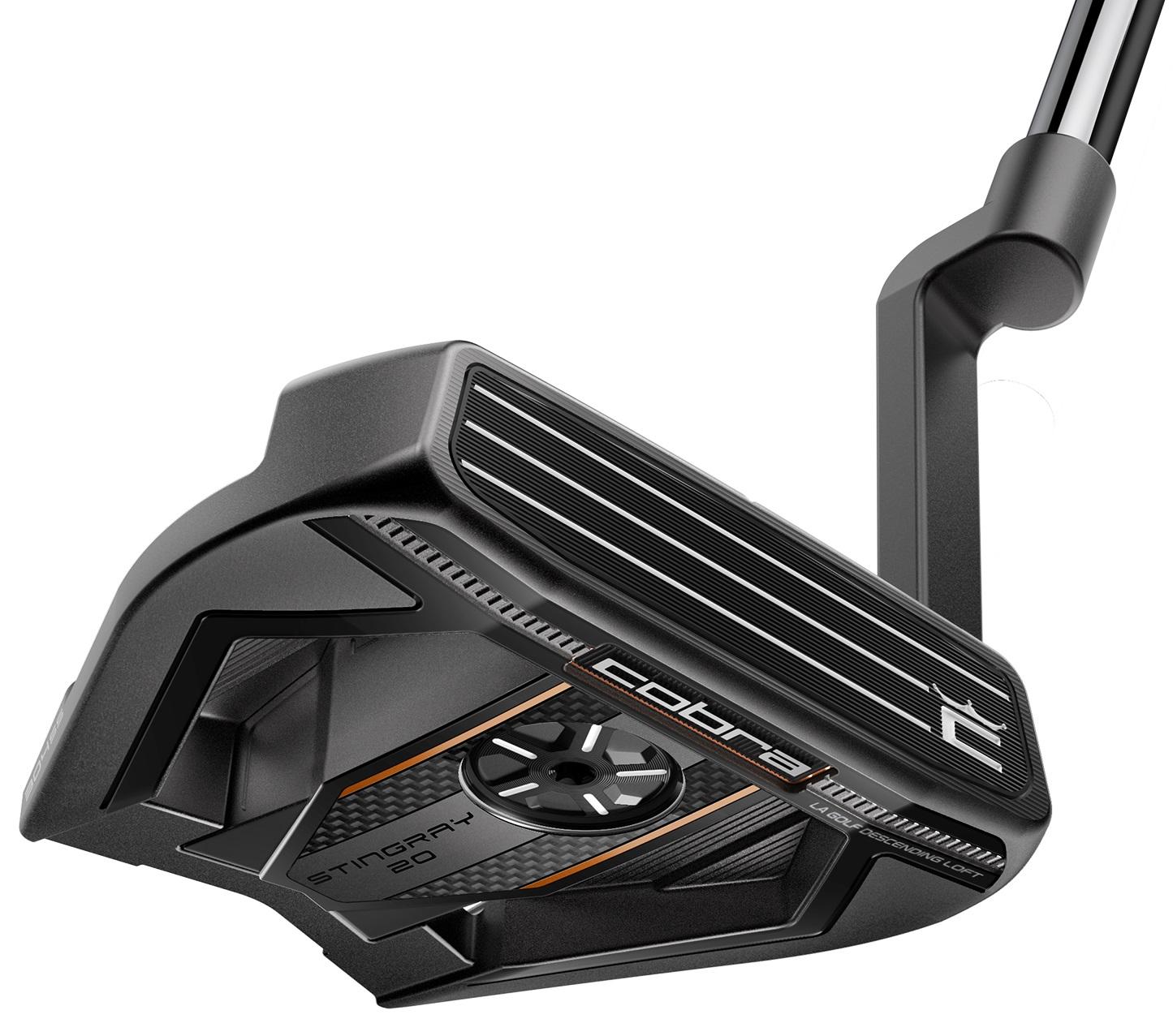Cobra Vintage Stingray Putter - FST KBS CT TOUR 120 Shaft - Standard - Left Handed - Putterflex Flex - Standard Length - Standard Lie Angle - Men - Excellent