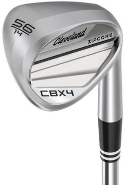 Cleveland CBX4 ZipCore Wedge - Golf Club - Left Handed - Sand Wedge - 56° Loft - Wedgeflex Flex - KBS Hi Shaft - Men