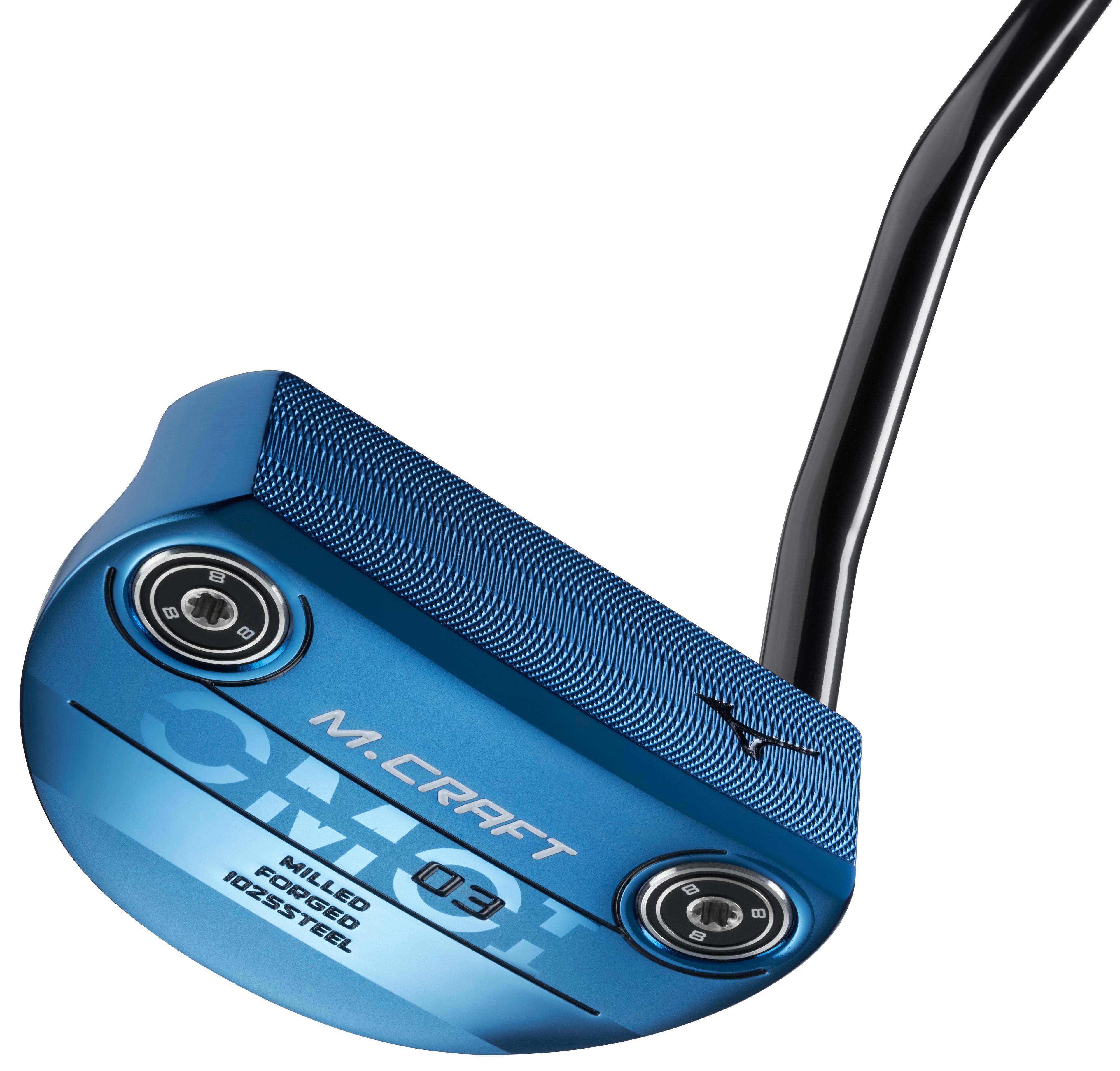 Mizuno OMOI 03 Blue ION Putter - No Label Shaft - Standard - Right Handed - Putterflex Flex - Standard Length - Standard Lie Angle - Men - Good