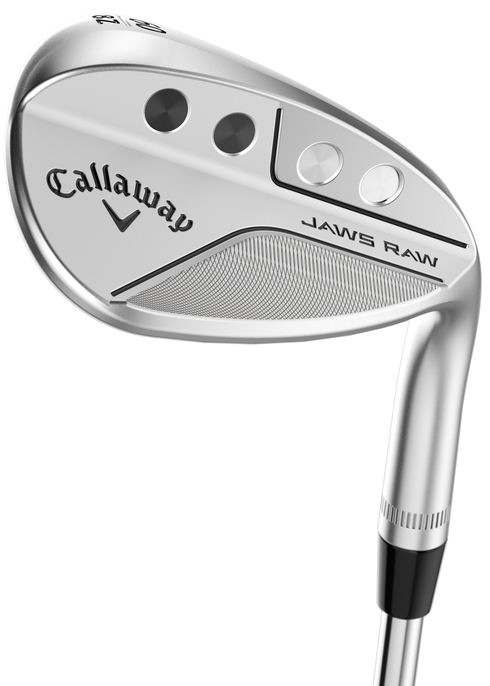 Callaway JAWS Raw Chrome Full Toe J Grind Wedge - True Temper Dynamic Gold Tour Issue Spinner VSS 115 Shaft - Lob Wedge - Right Handed - Wedgeflex Flex - Standard Length - 58 Loft - Standard Lie Angle - Men - Acceptable