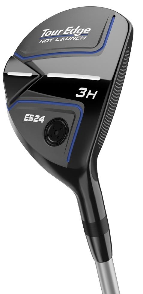 Tour Edge Hot Launch E524 Hybrid - Aldila Ascent PL 55 Shaft - 5H - Left Handed - Regular Flex - Standard Length - 25 Loft - Standard Lie Angle - Men - Acceptable