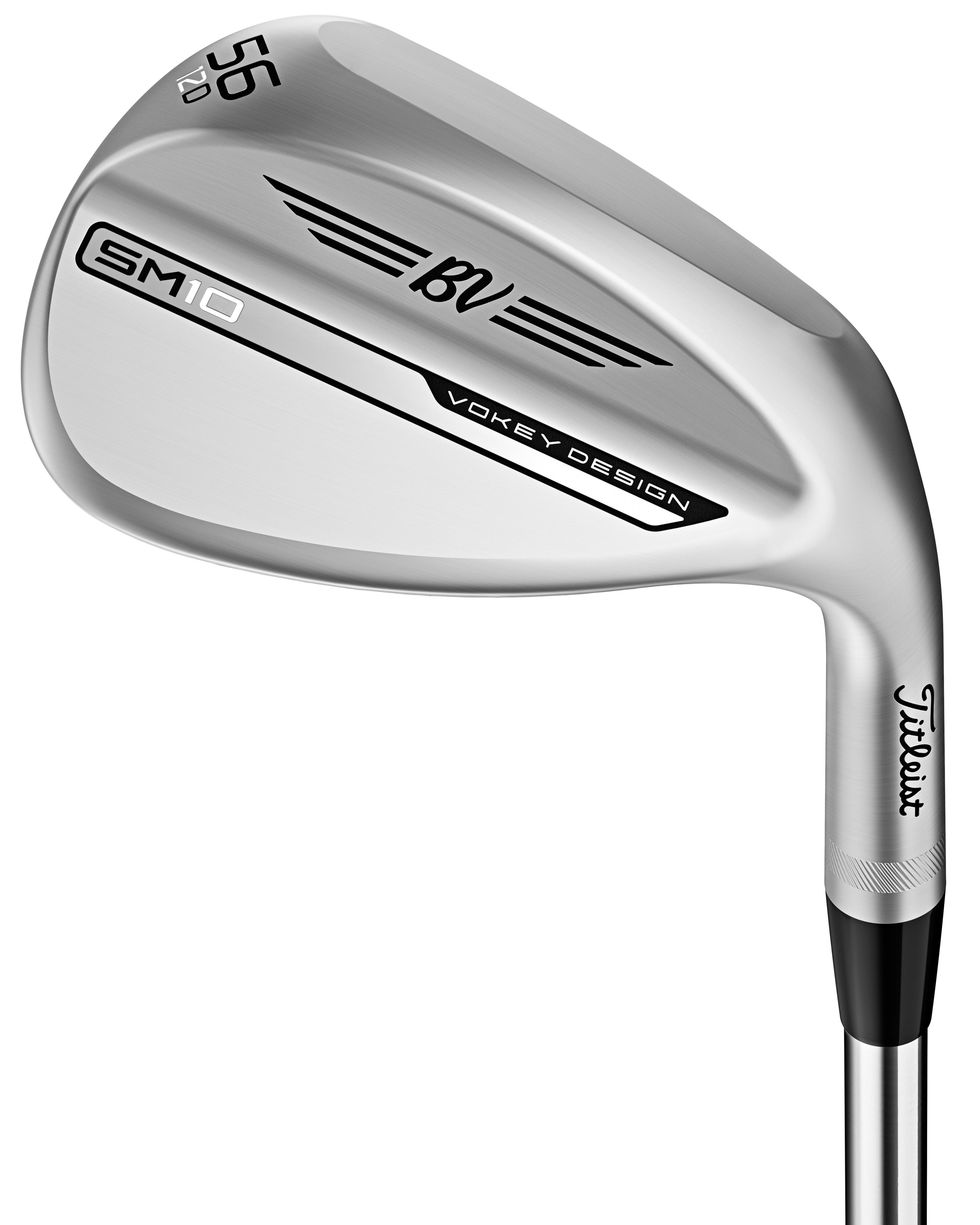 Titleist Vokey SM10 Tour Chrome D Grind Wedge - True Temper AMT Red R300 Shaft - Lob Wedge - Left Handed - Regular Flex - Standard Length - 58 Loft - Standard Lie Angle - Men - Good