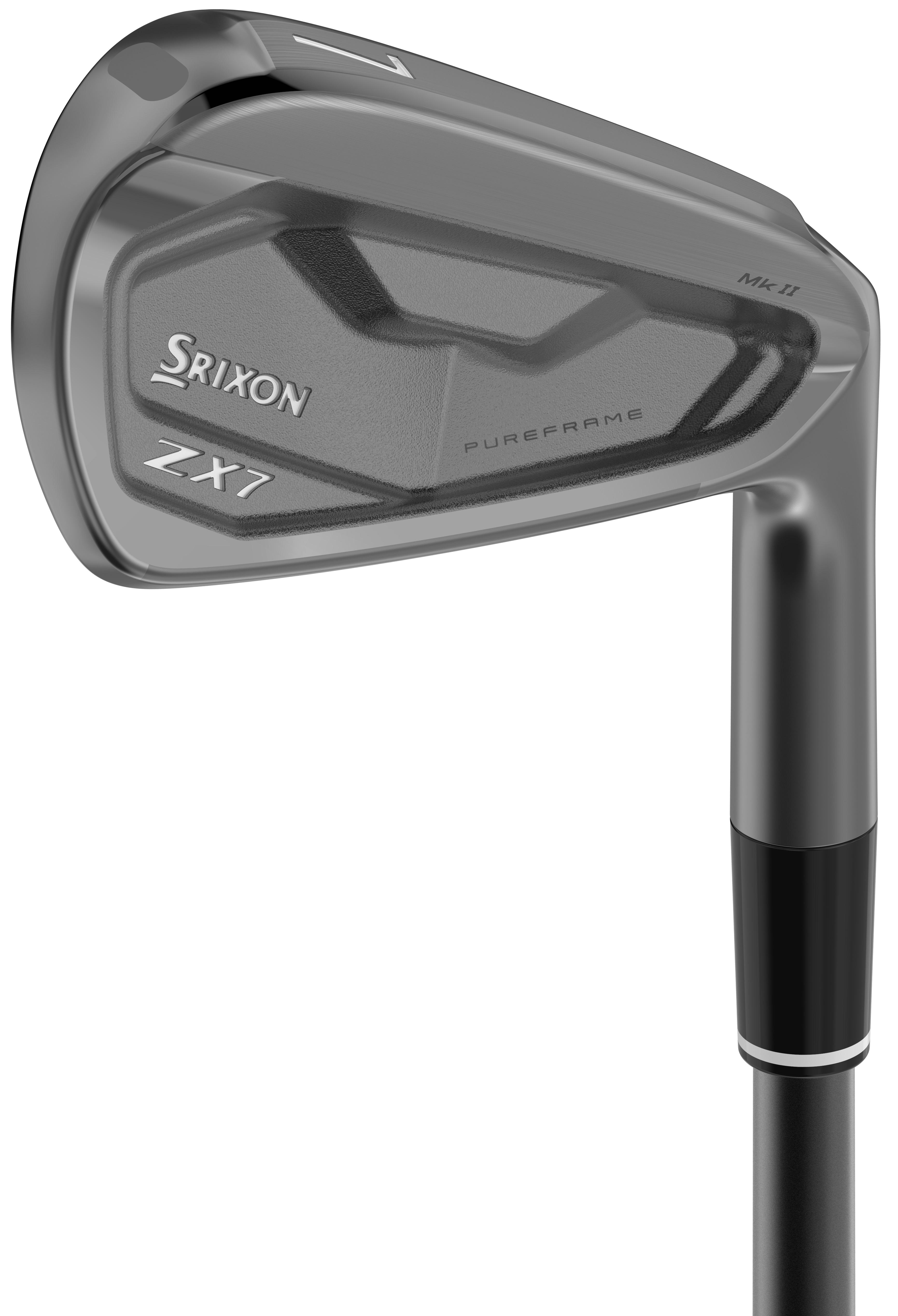 Srixon ZX7 MKII Black Iron Set - FST KBS Tour C-Taper Limited Shaft - 4-PW - Right Handed - Stiff Flex - Standard Length - Standard Lie Angle - Men - Excellent