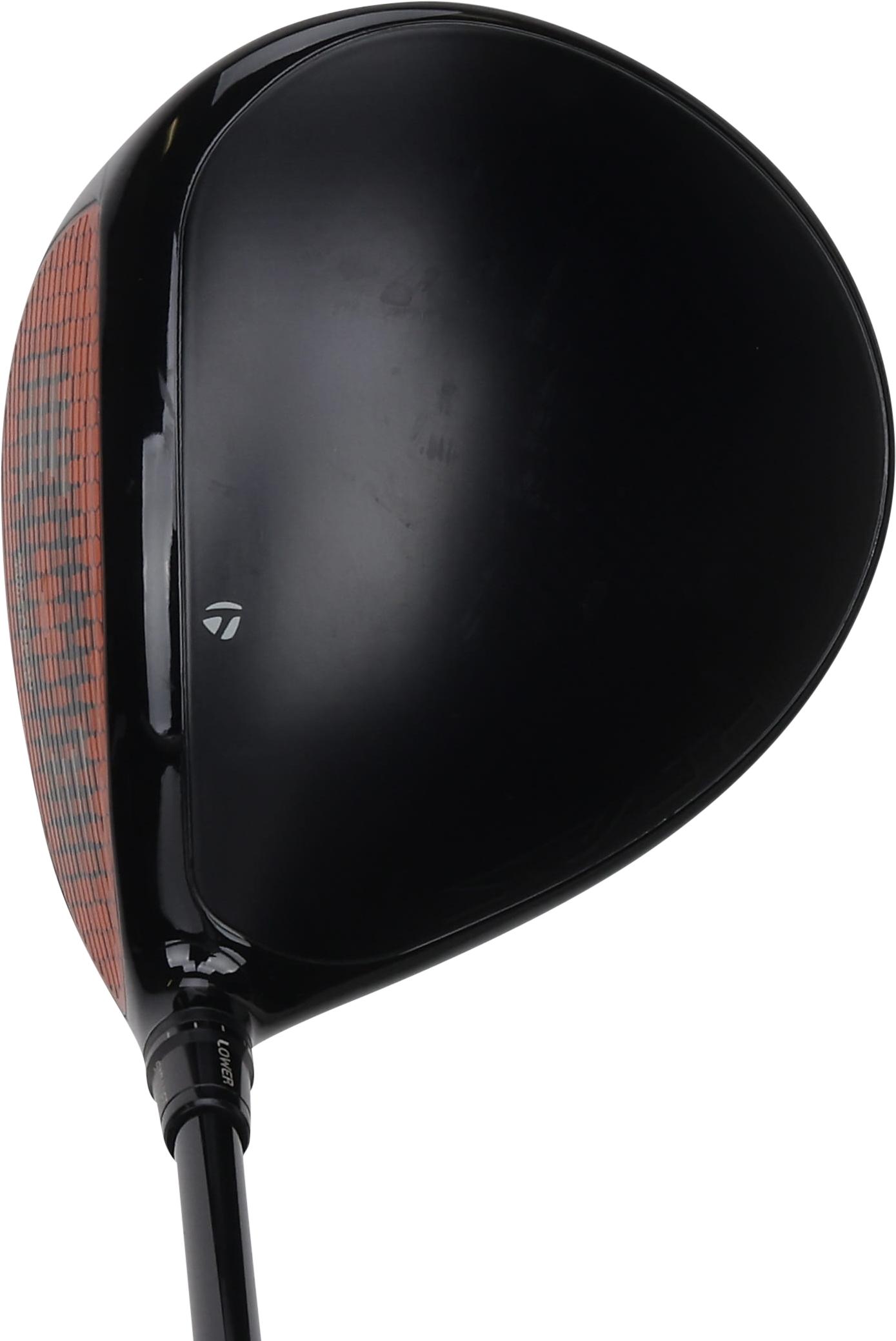 TaylorMade MYSTEALTH PLUS Black/Orange w/Orange Face Driver - Golf Club - 10.5° Loft - Stiff Flex - Fujikura Ventus Red w/ Velocore 6 Shaft - Men