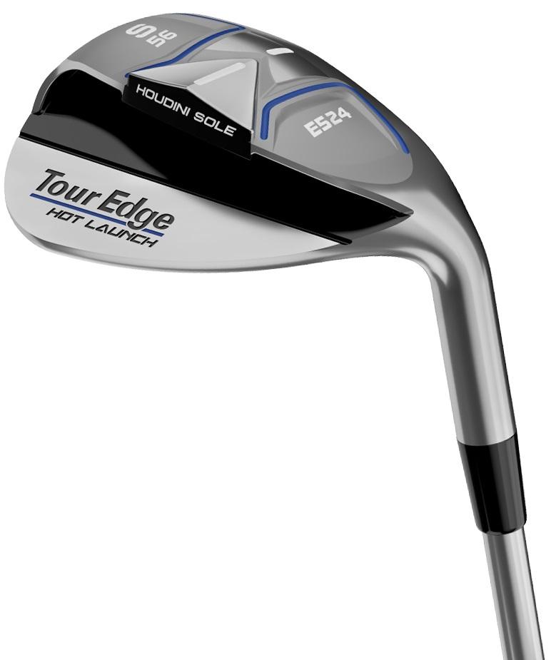 Tour Edge Hot Launch E524 Wedge Women - Aldila Ascent PL 50 Shaft - Sand Wedge - Right Handed - Ladies Flex - Standard Length - 56 Loft - Standard Lie Angle - Woman - Premium
