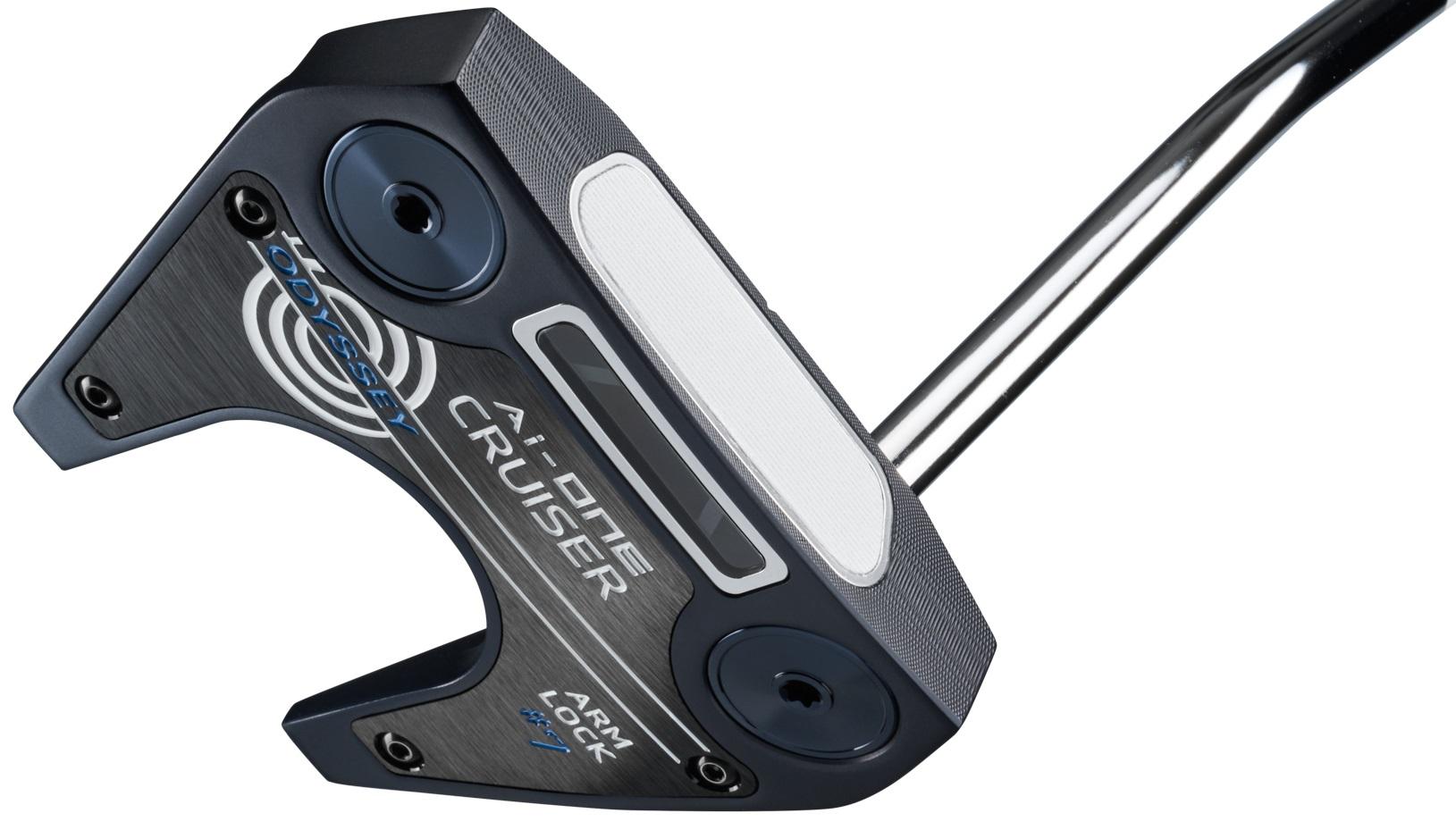 Odyssey Ai-ONE Cruiser Armlock Putter - Odyssey Stroke Lab Shaft - Standard - Right Handed - Putterflex Flex - Standard Length - Standard Lie Angle - Men - Premium