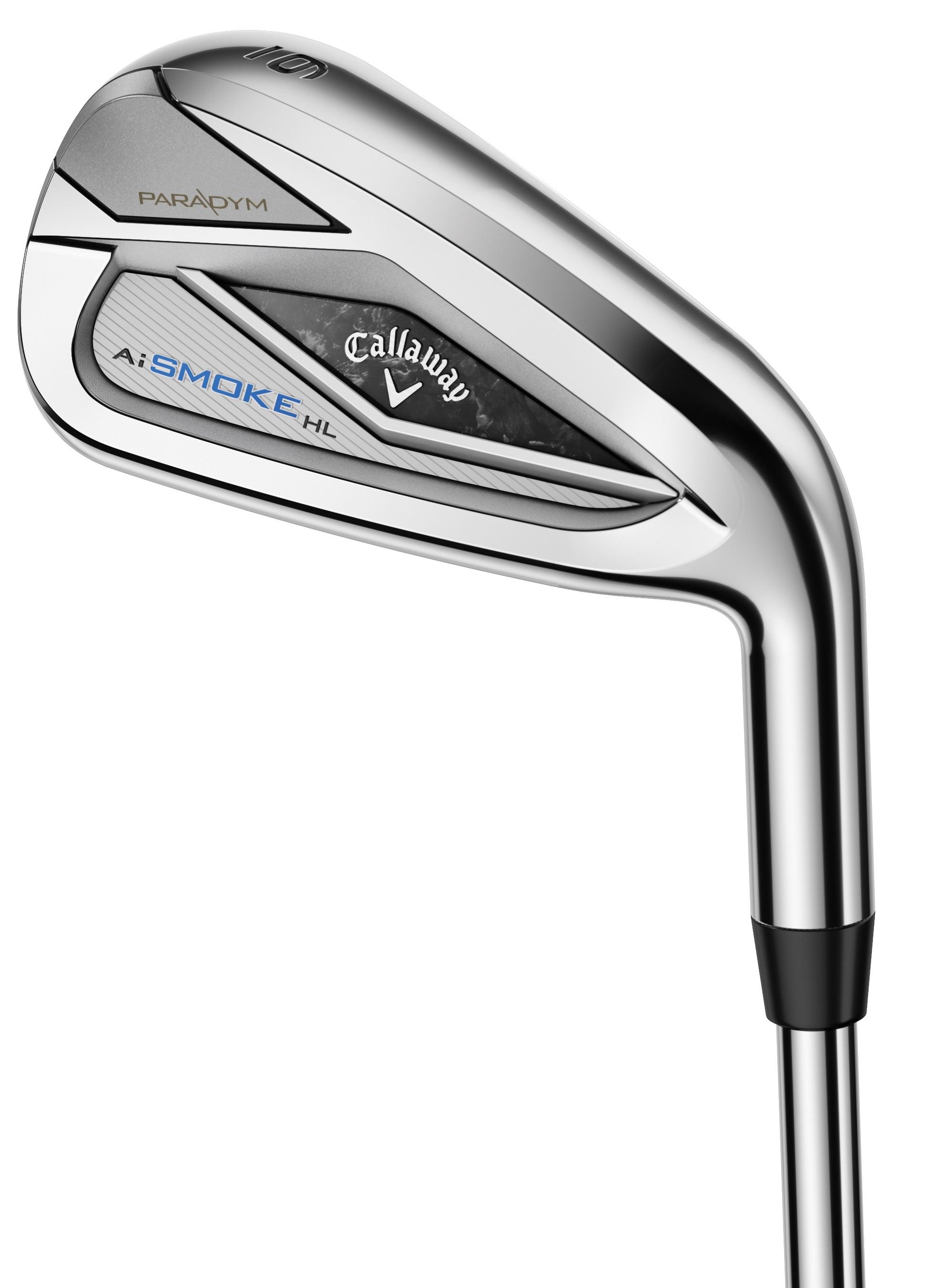 Callaway Custom Paradym Ai Smoke HL Iron Set - True Temper Elevate 85 MPH Shaft - 4 - Left Handed - Regular Flex - Standard Length - Standard Lie Angle - Men - Premium
