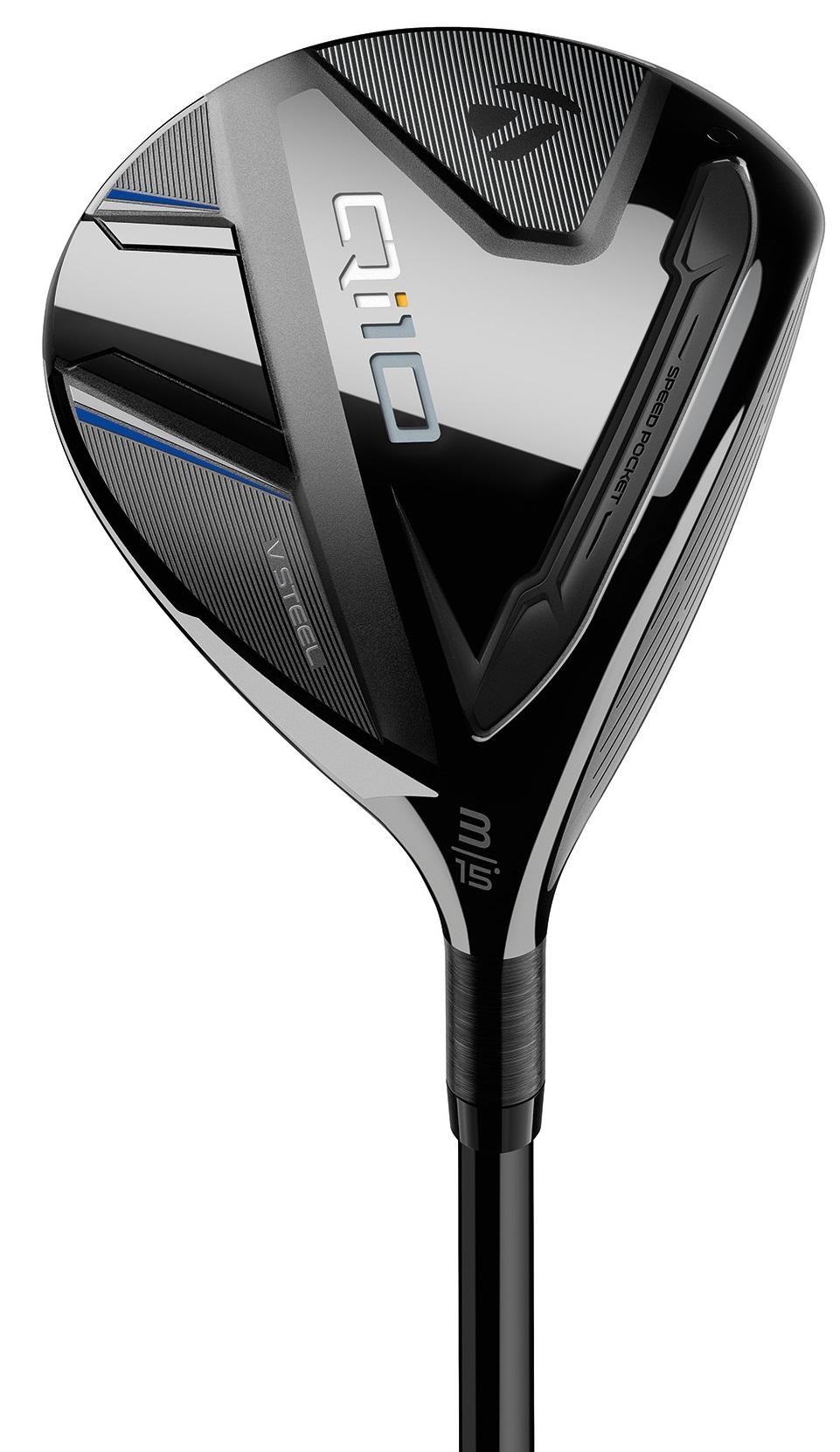 TaylorMade Custom Qi10 Fairway Wood - Golf Club - Left Handed - 3 Wood - 15° Loft - Regular Flex - Fujikura Ventus TR Blue 6 Shaft - Men
