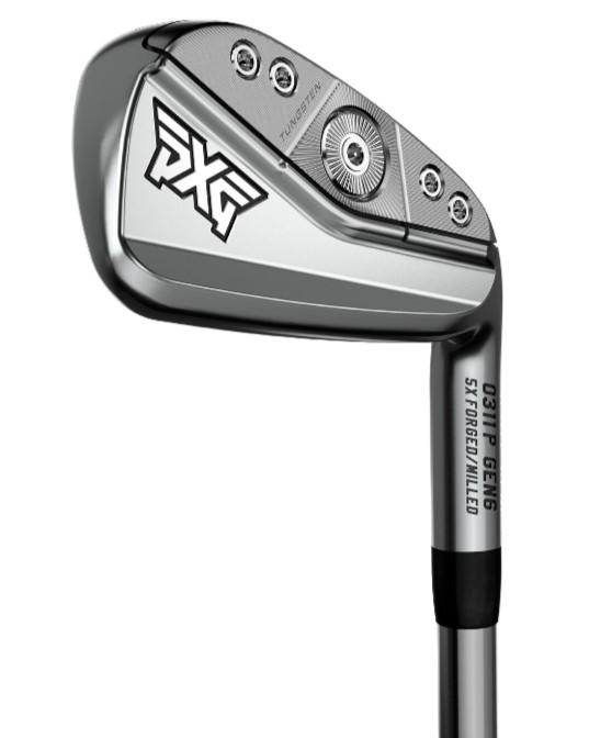 PXG 0311P Gen 6 Double Chrome Iron Set - Mitsubishi Chemical MMT 60 Shaft - 6-PW, AW - Right Handed - Senior Flex - Standard Length - Standard Lie Angle - Men - Acceptable