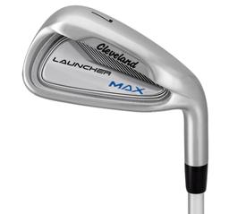 Cleveland Launcher MAX Iron - Golf Club - 8 - Regular Flex - KBS Max 85 Shaft - Men