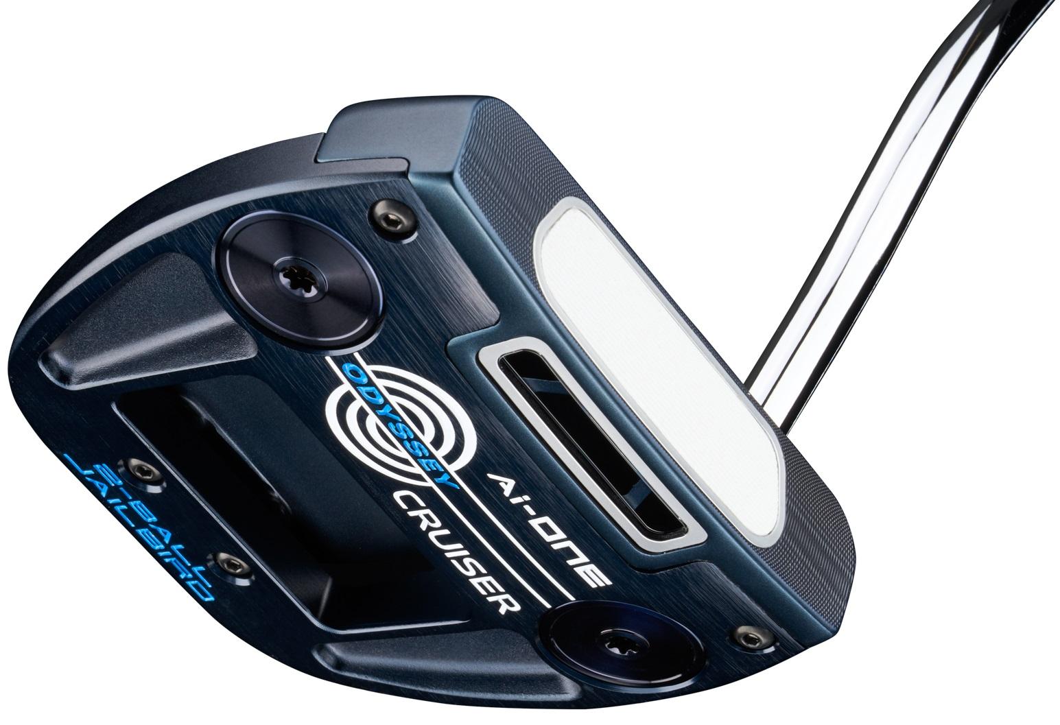 Odyssey Ai-ONE Cruiser 2-Ball Jailbird Putter - Odyssey Stroke Lab SL 140 Shaft - Standard - Right Handed - Putterflex Flex - Standard Length - Standard Lie Angle - Men - Excellent