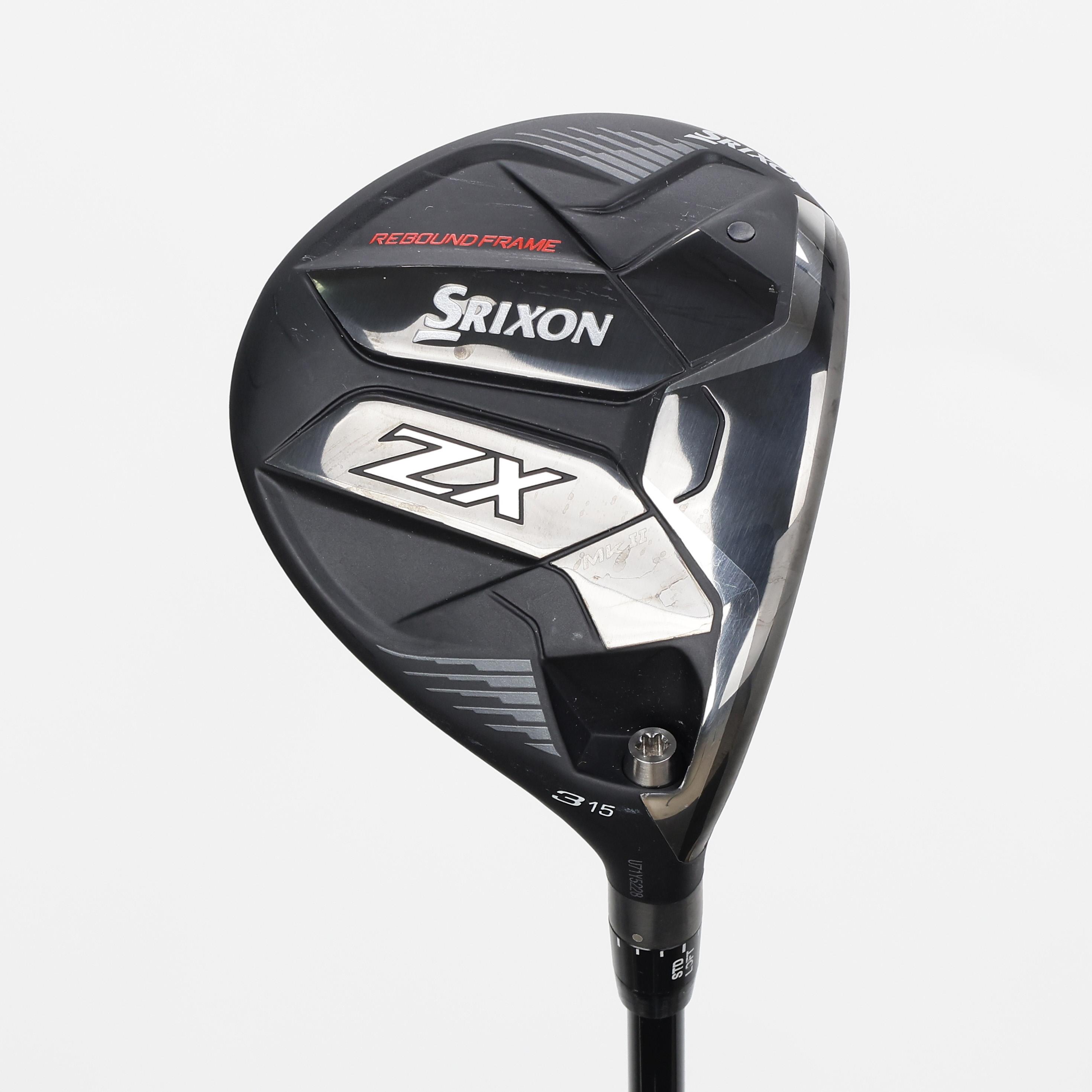 Srixon ZX MKII Demo Fairway Wood - Project X HZRDUS Smoke Red RDX 60 Shaft - 3 Wood - Right Handed - Stiff Flex - Standard Length - 15 Loft - Standard Lie Angle - Men - Acceptable