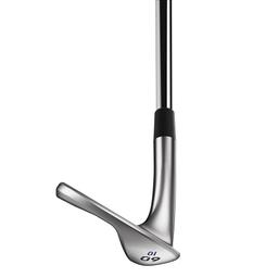 TaylorMade Hi Toe 3 Chrome SB Wedge - Golf Club - Lob Wedge - 58° Loft - Wedgeflex Flex - FST KBS Hi Shaft - Men
