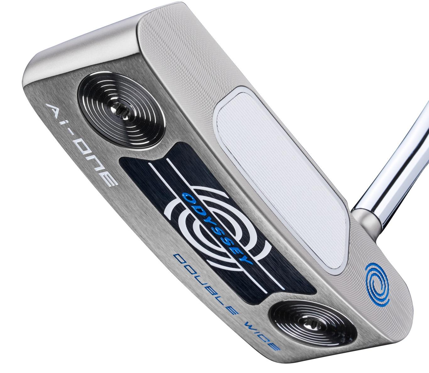 Odyssey Ai-ONE Silver Double Wide DB Putter - Odyssey Stroke Lab 90 Shaft - Standard - Right Handed - Putterflex Flex - Standard Length - Standard Lie Angle - Men - Excellent