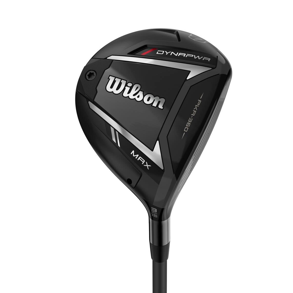 Wilson DYNAPWR MAX Fairway Wood - UST Mamiya Lin-Q M40X Red 60 Shaft - 3 Wood - Right Handed - Stiff Flex - Standard Length - 15 Loft - Standard Lie Angle - Men - Excellent