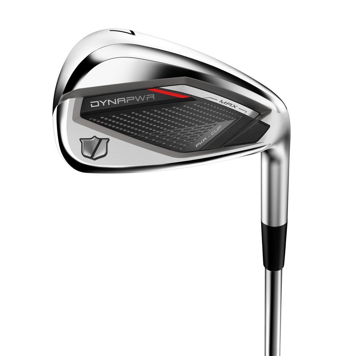 Wilson DYNAPWR MAX Iron Set - FST KBS Max Graphite Iron 55 Shaft - 5-PW, GW - Right Handed - Senior Flex - Standard Length - Standard Lie Angle - Men - Excellent