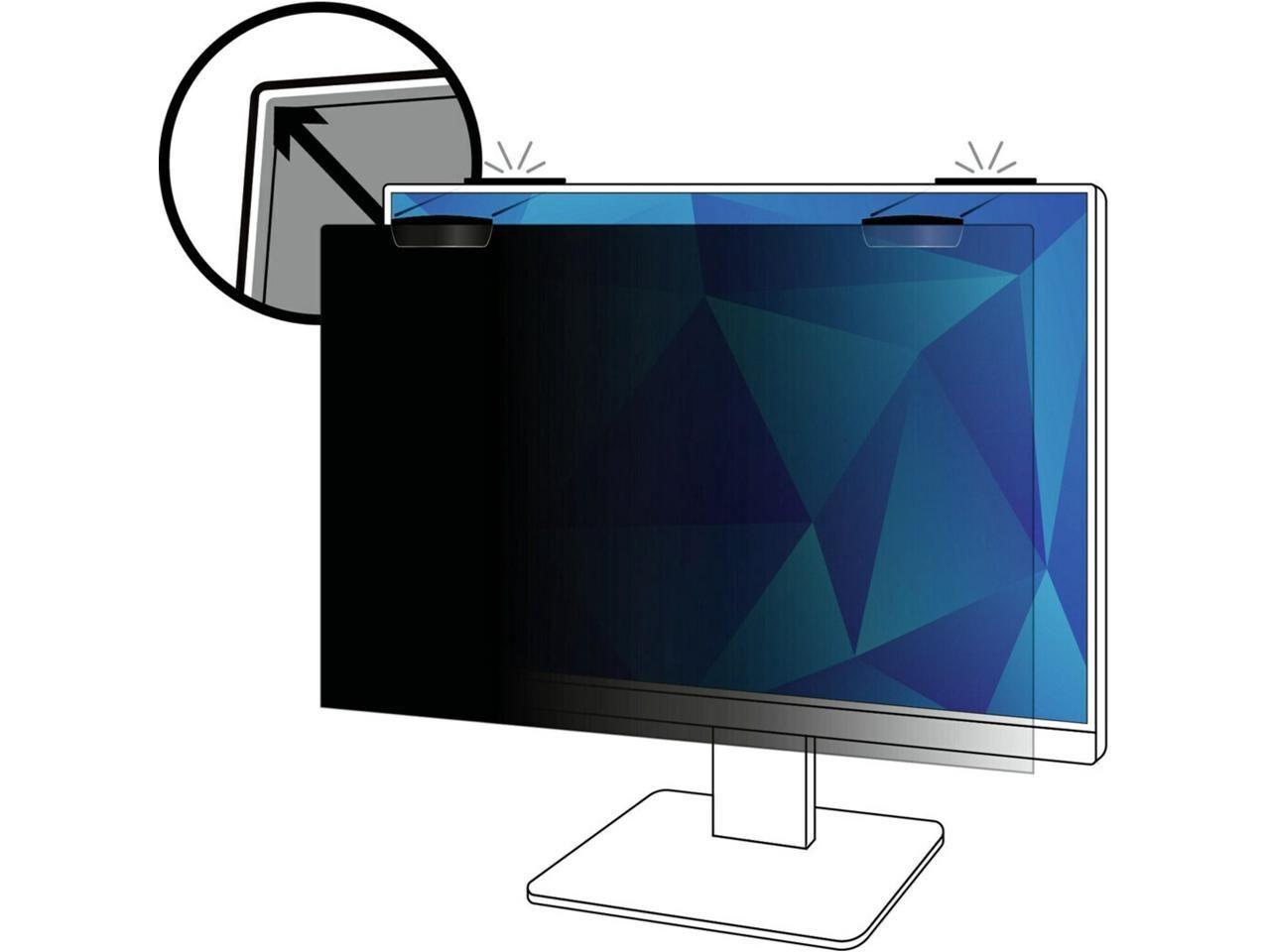 3M Privacy Filter Screen Protector for 24.5" Full Screen Monitor with 3M Comply Magnetic Attach (PF245W9EM)