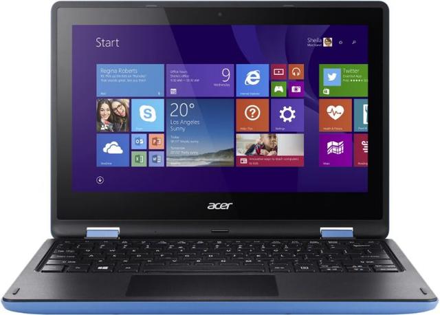 Acer Aspire R11 R3-131T 2-in-1 Laptop 11.6" Intel Celeron N3050 1.6Ghz in Blue in Pristine condition