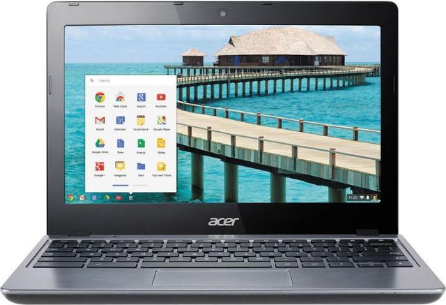Acer Chromebook 11 C720P Laptop 11.6" Intel Celeron 2955U 1.4GHz in Granite Gray in Acceptable condition