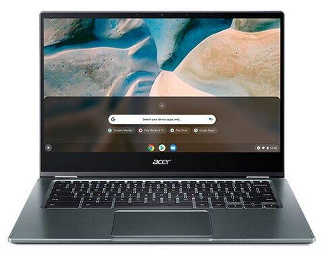 Acer Chromebook Spin 514 CP514-1H 2-in-1 Laptop 14" AMD Ryzen 3 3250C 2.6GHz in Mist Green in Excellent condition