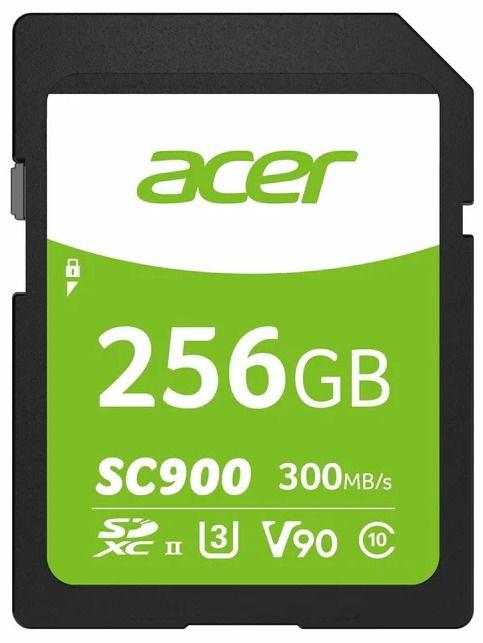 Acer SC900 256GB SDXC UHS-II Professional Digital SD Memory Card