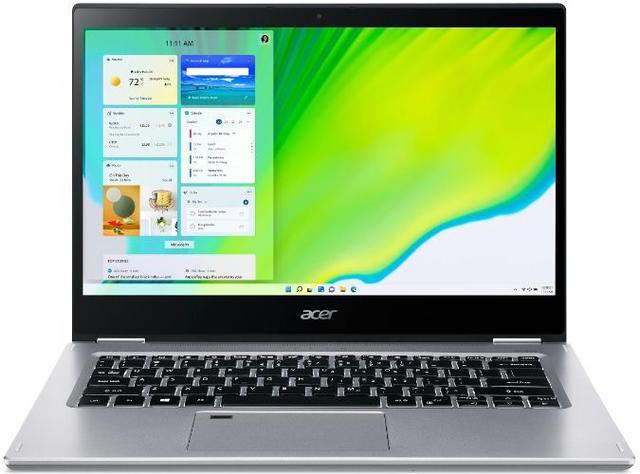 Acer Spin 3 SP314-54N 2-in-1 Laptop 14" Intel Core i3-1005G1 1.2GHz in Silver in Excellent condition
