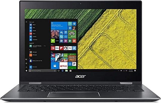 Acer Spin 5 SP513-52N 2-in-1 Laptop 13.3" Intel Core i5-8250U 1.6GHz in Black in Excellent condition