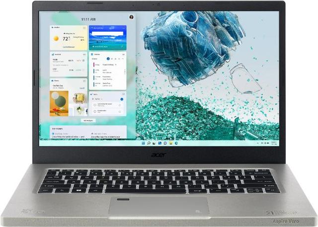 Acer Aspire Vero AV14-51 Laptop 14" Intel Core i5-1235U 1.3GHz in Cobblestone Gray in Pristine condition