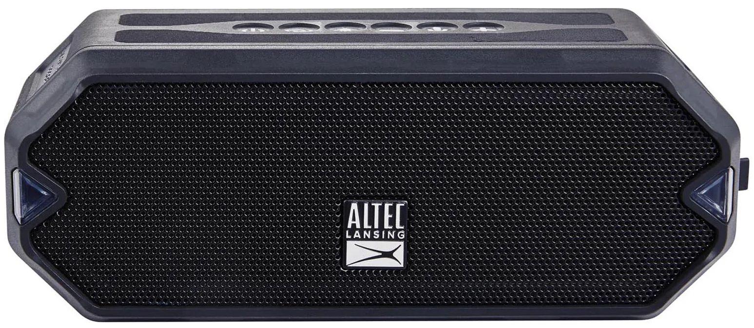 Altec Lansing  Bluetooth IMW1200 HydraJolt Everything Proof Wireless Speaker - Black - Excellent