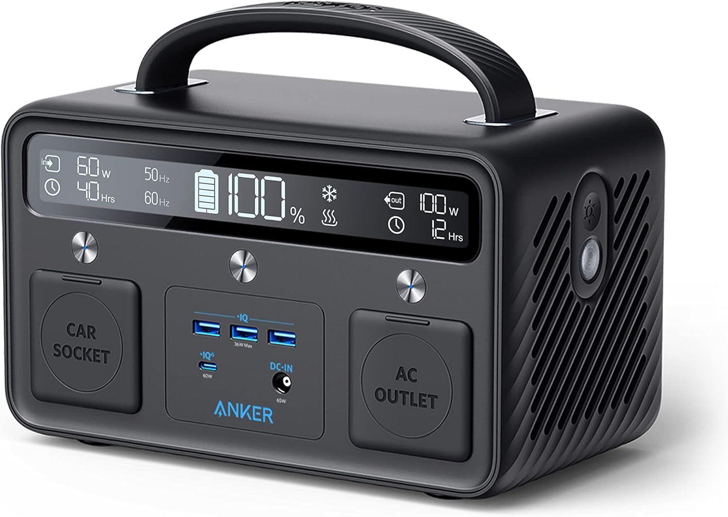 Anker Portable Power Station Powerhouse 300W Solar Generator
