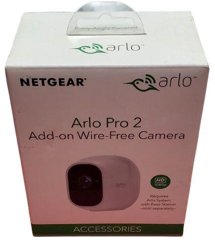 Arlo  Pro 2 Add-on Wire-Free Camera VMC4030P Night Vision In/Outdoor HD Video - White - Excellent