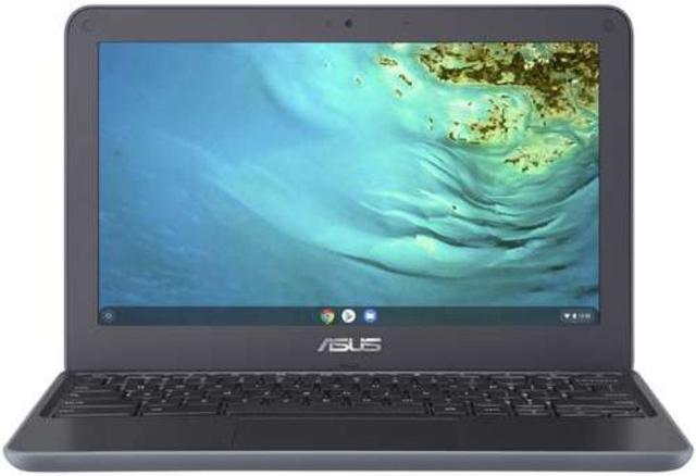 Asus Chromebook C203XA Laptop 11.6" MediaTek MT8173C 1.70GHz in Dark Grey in Excellent condition