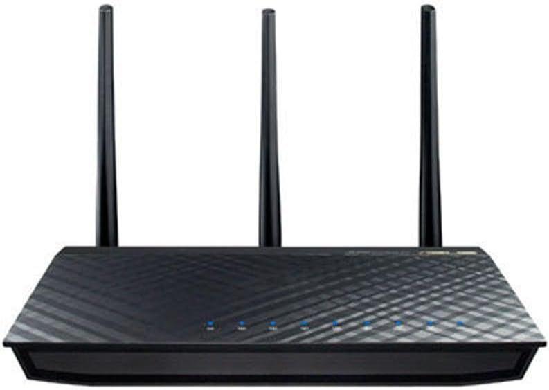 Asus  RT-AC66R 802.11ac Dual-Band Wireless-AC1750 Gigabit Router - Black - Excellent