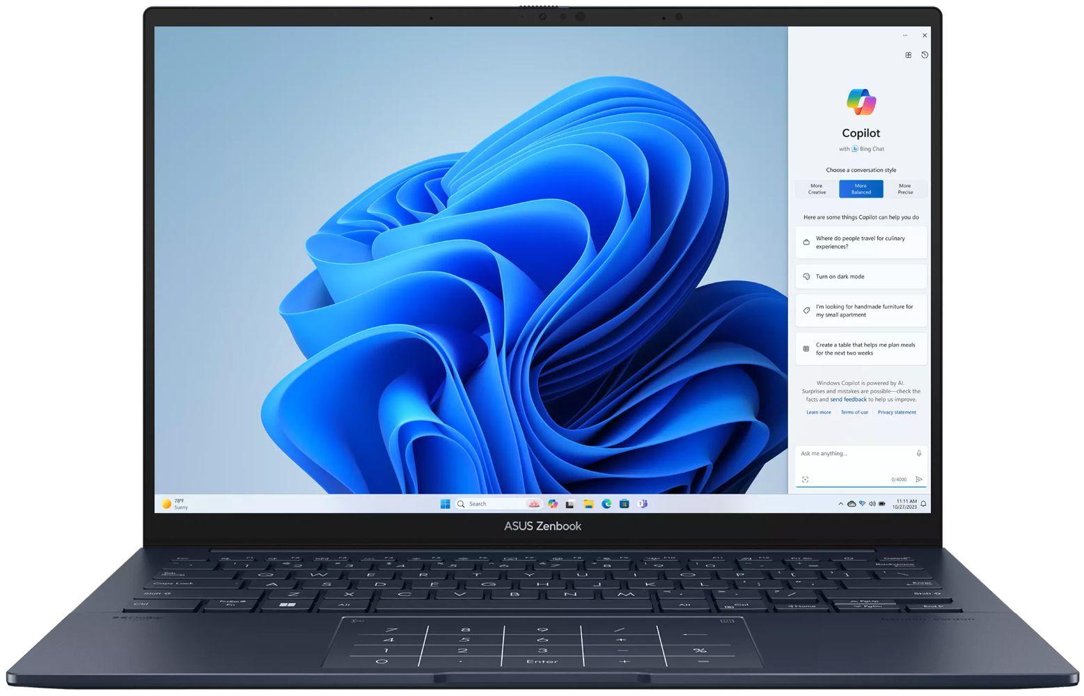 Refurbished ASUS Zenbook 14 OLED UX3405CA Copilot+ PC Laptop 14" - Reebelo US