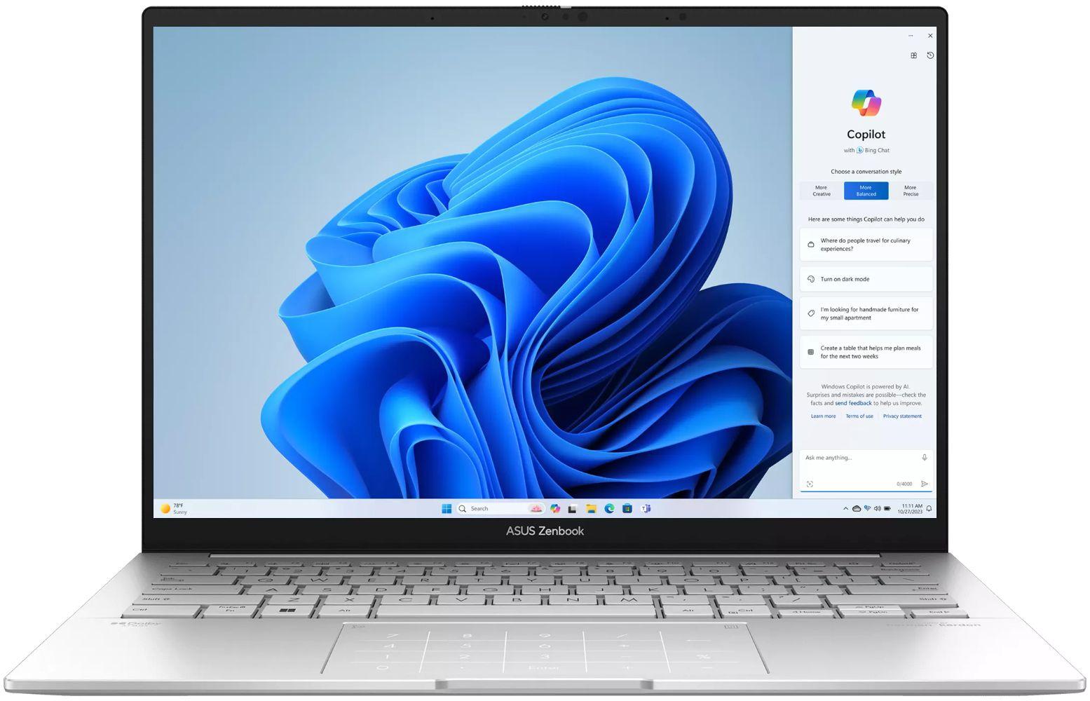 Refurbished ASUS Zenbook 14 OLED UX3405CA Copilot+ PC Laptop 14" - Reebelo US
