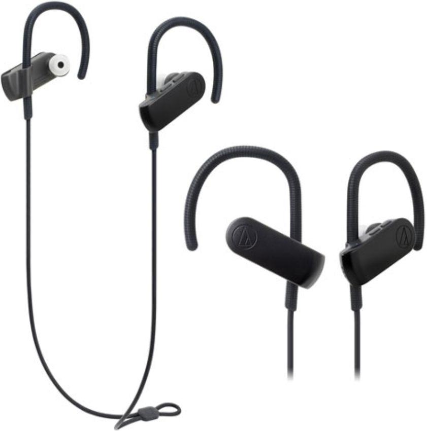 Audio-Technica Bluetooth Sport Headphones ATH-SPORT50BT - Black - Good