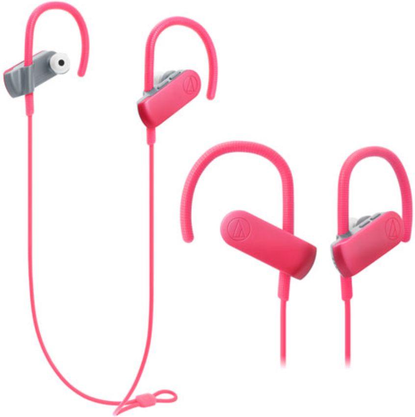 Audio-Technica  Bluetooth Sport Headphones ATH-SPORT50BT - Pink - Good