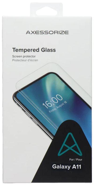 Axessorize  Tempered Glass Screen Protector for Samsung Galaxy A11 - Clear - Brand New