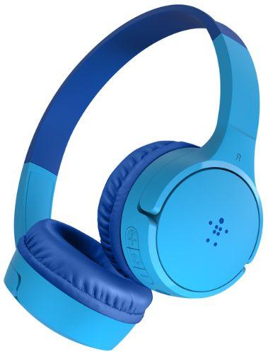 Belkin  SoundForm Mini Wireless On-Ear Headphones for Kids - Blue - Excellent