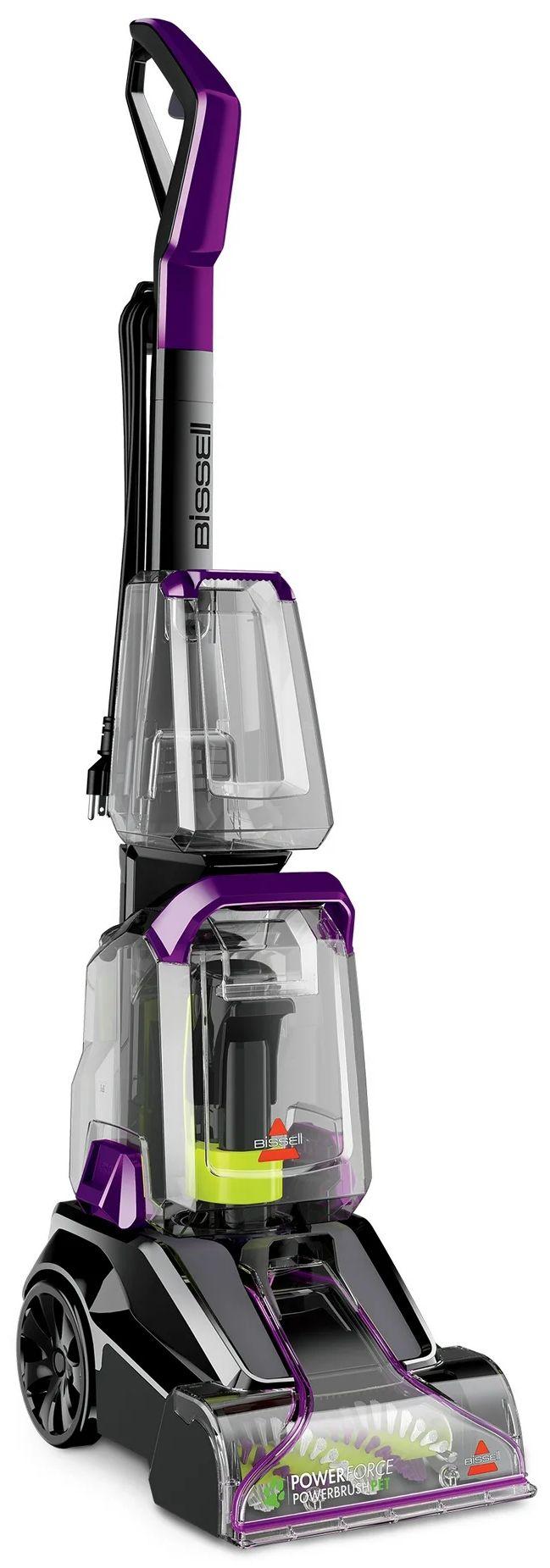 Bissell 2910 Powerforce Powerbrush Pet Lightweight Carpet Cleaner - Purple - Premium